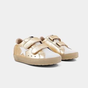 Gold and White Kids Shoes Golden Goose Similar